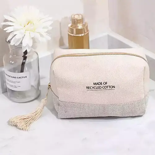 Bearky Luxury Travel  Makeup Bag Mini Cosmetic Case with Soft Handle